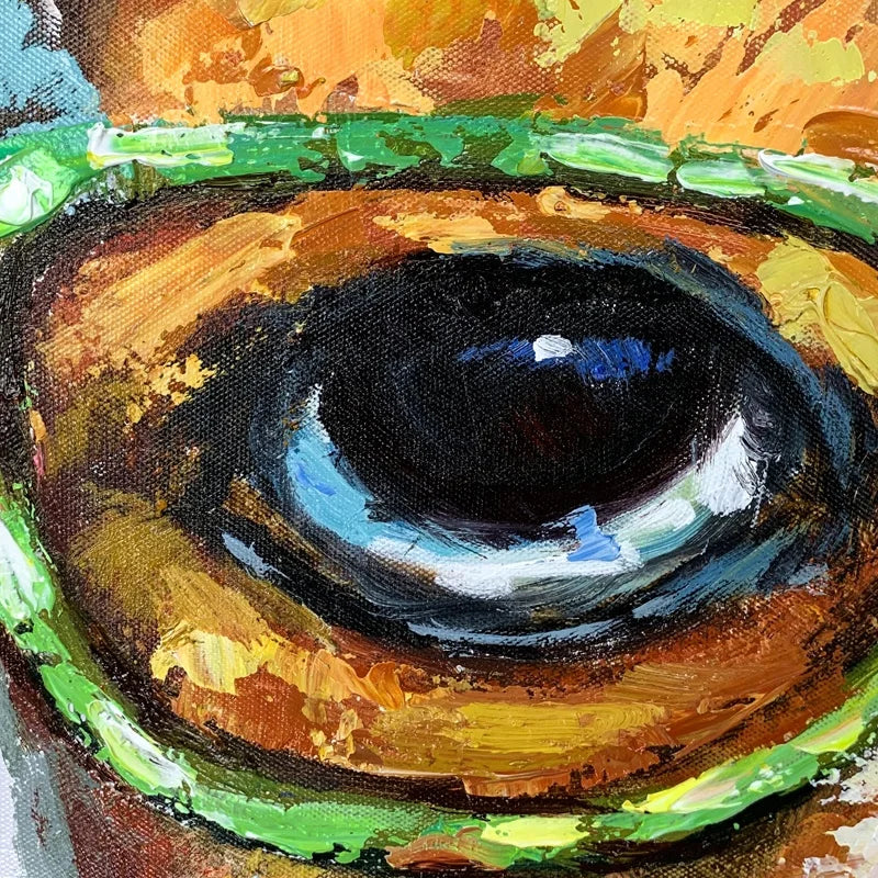 Wholesale High Quality Handmade Canvas Paintings Homestay Pop Art Abstract Art Oil Painting