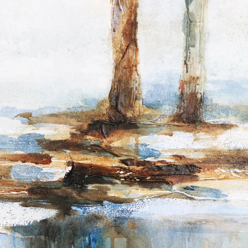 Handmade Oil Landscape Paintings on Canvas Impressionist Tree Wall Art Decor for Home Decoration Artwork Living Room Other Paint