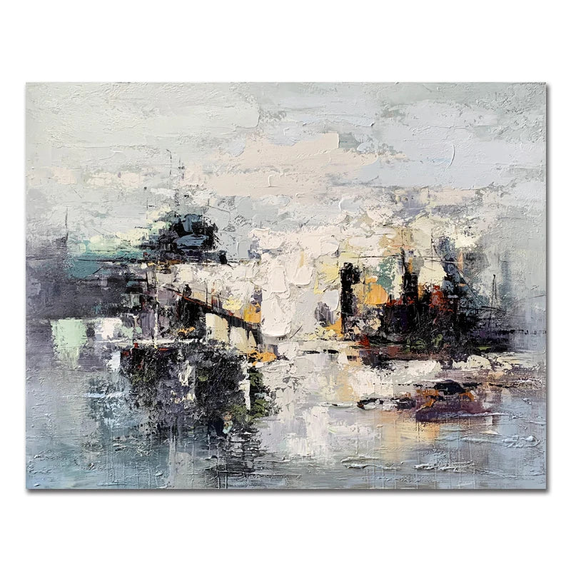 Hand Painted Art Handmade Art Painting Wall Art Original Abstract Canvas for Living Room
