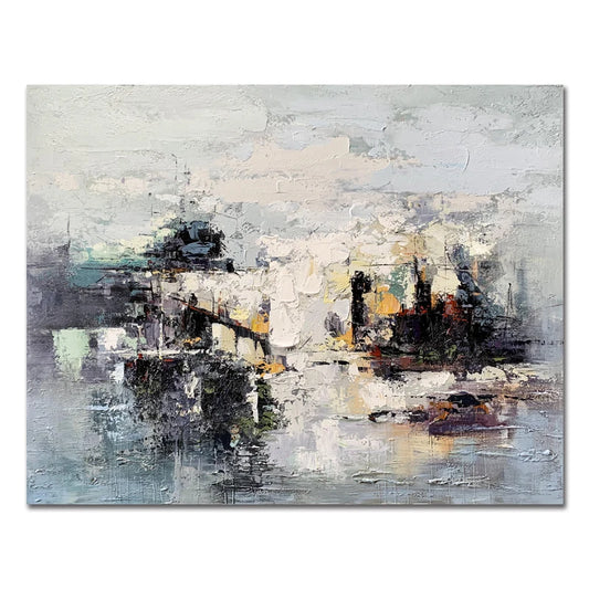 Hand Painted Art Handmade Art Painting Wall Art Original Abstract Canvas for Living Room