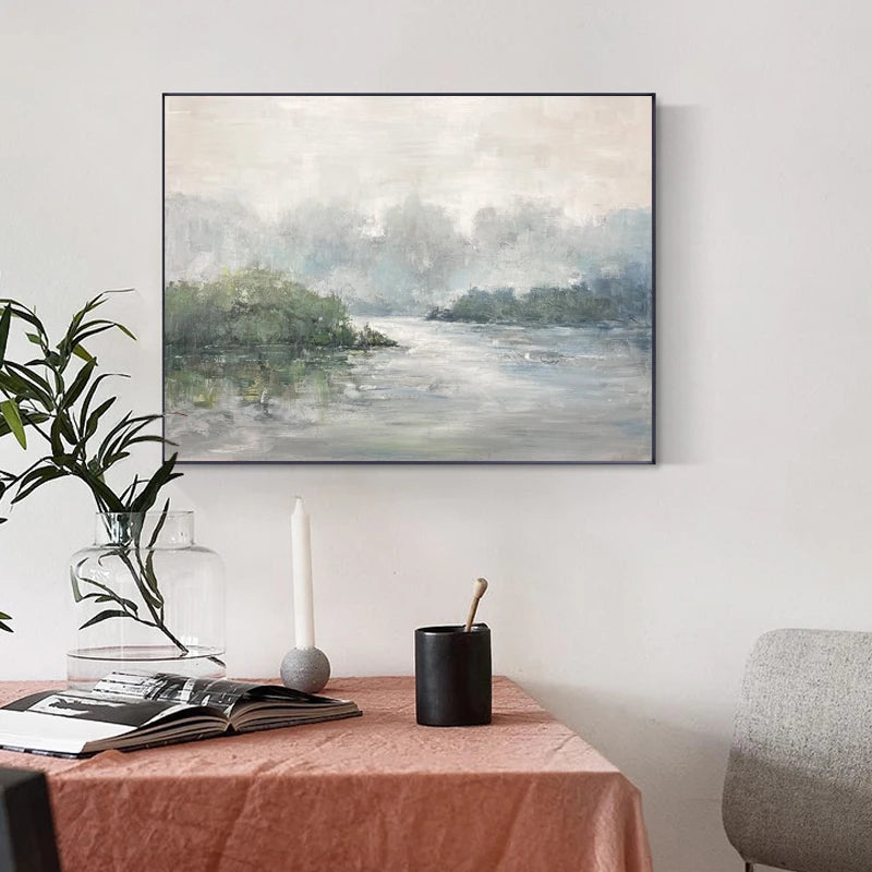 Factory Wholesale High Quality Impressionist Landscape Oil Painting Decoration Wall Painting on Canvas