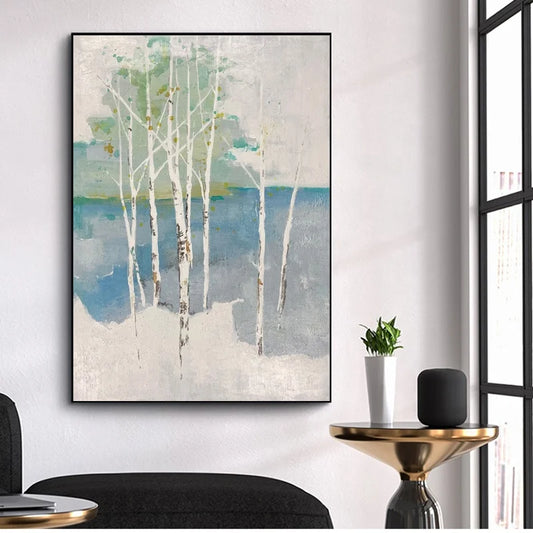 High Quality Hand Painted Art Painting Abstract for Indoor Wall Home Decoration Home Goods Oil Painting