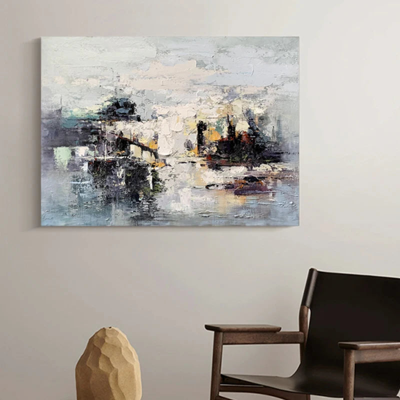 Hand Painted Art Handmade Art Painting Wall Art Original Abstract Canvas for Living Room